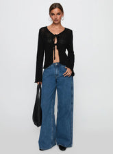 Swain Knit Cardigan Black